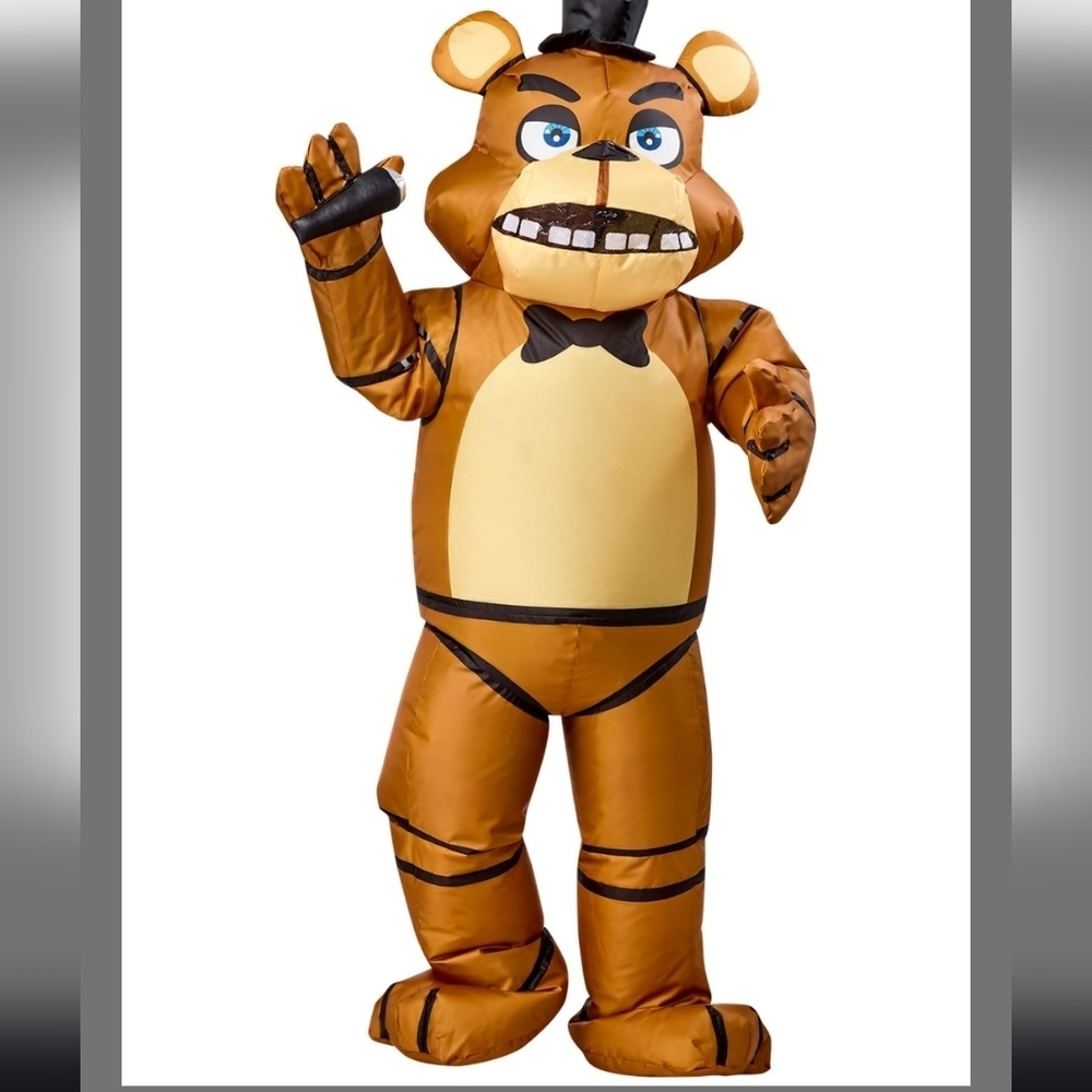 Freddy Fazbear Five Nights At Freddys Inflatible Kids Costume